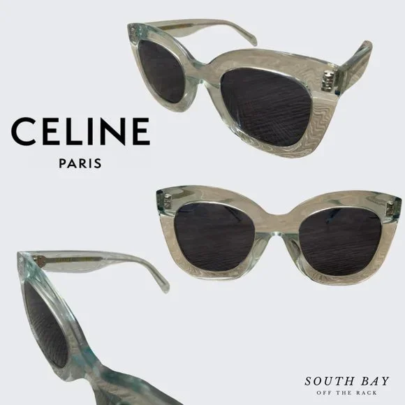 Celine | Accessories | Celine Cl 4005f 86f Transparent Blue 